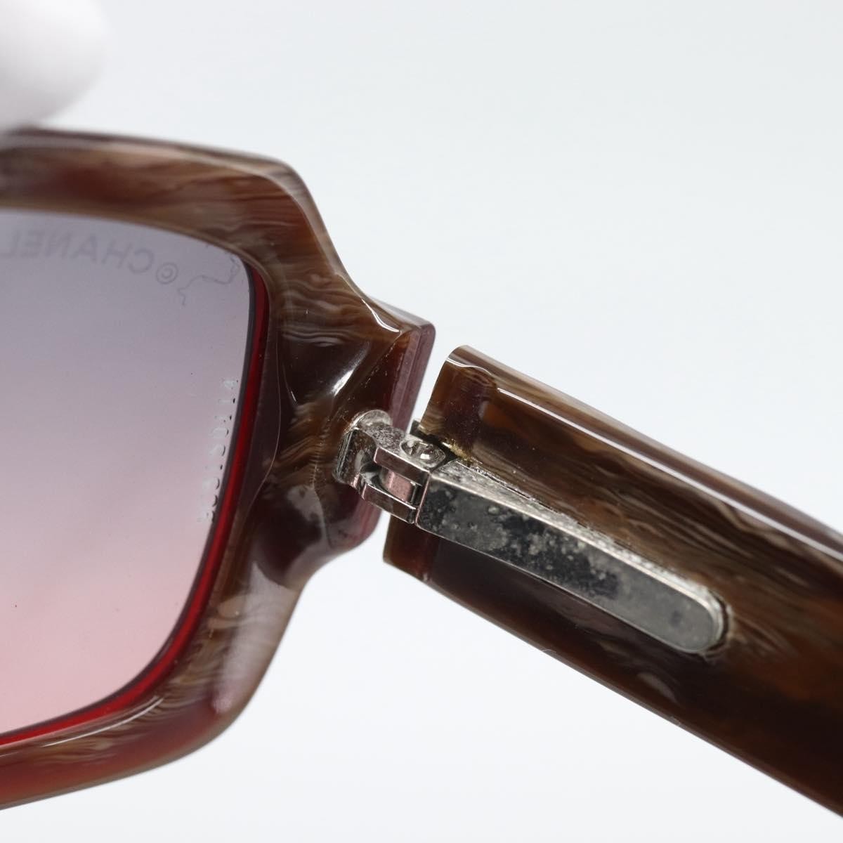 Chanel Sunglasses, Brown Plastic with CC Logo