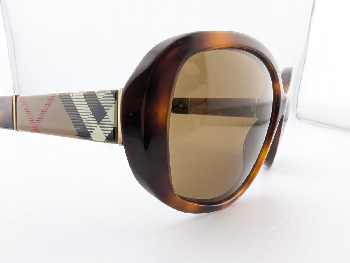 Burberry Brown Tortoise Sunglasses