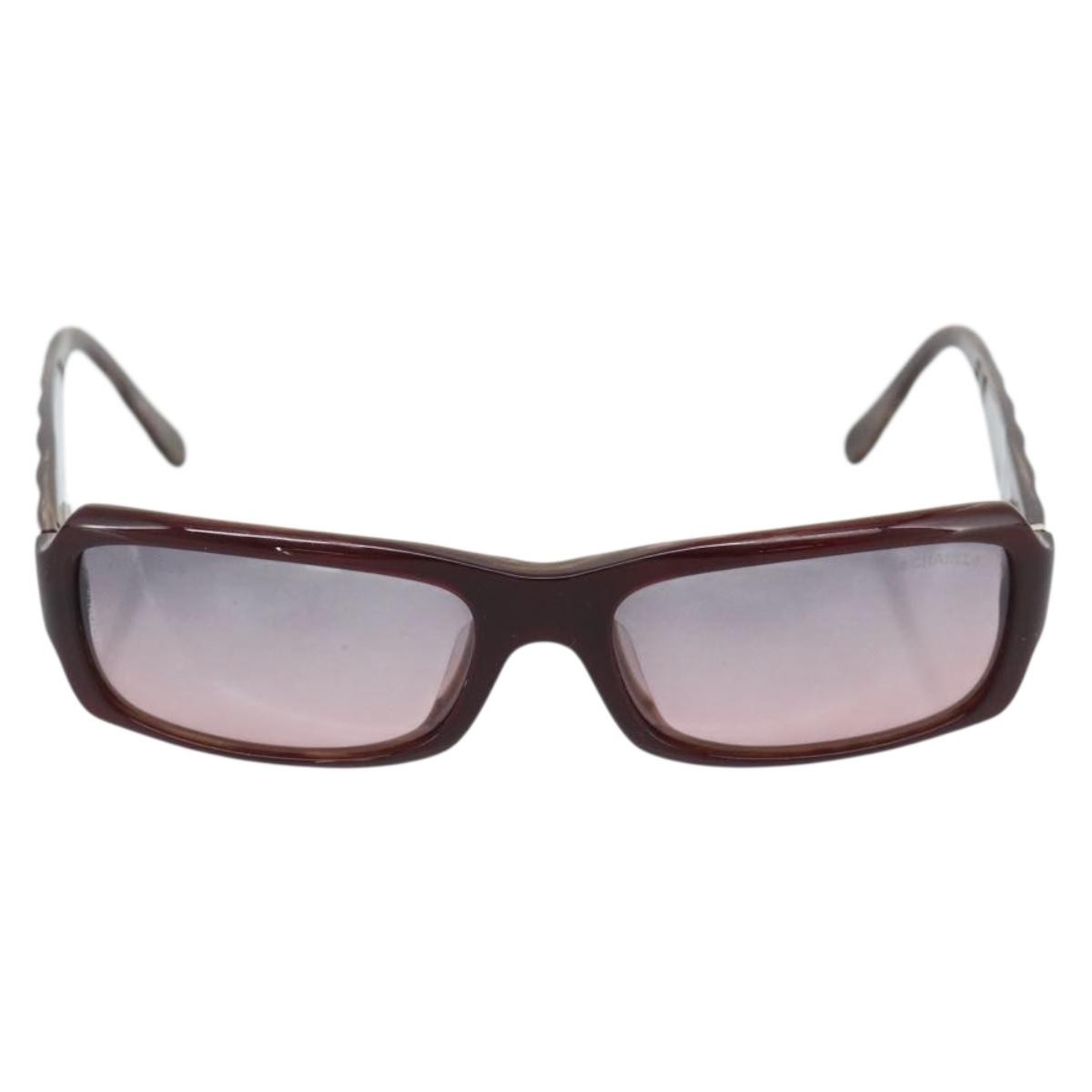 Chanel Sunglasses, Brown Plastic with CC Logo