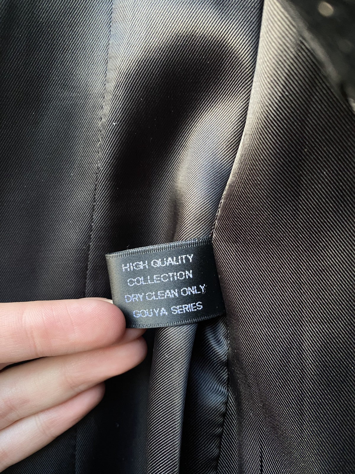 Vintage 90s Japanese Avant Garde Style Leather Jacket