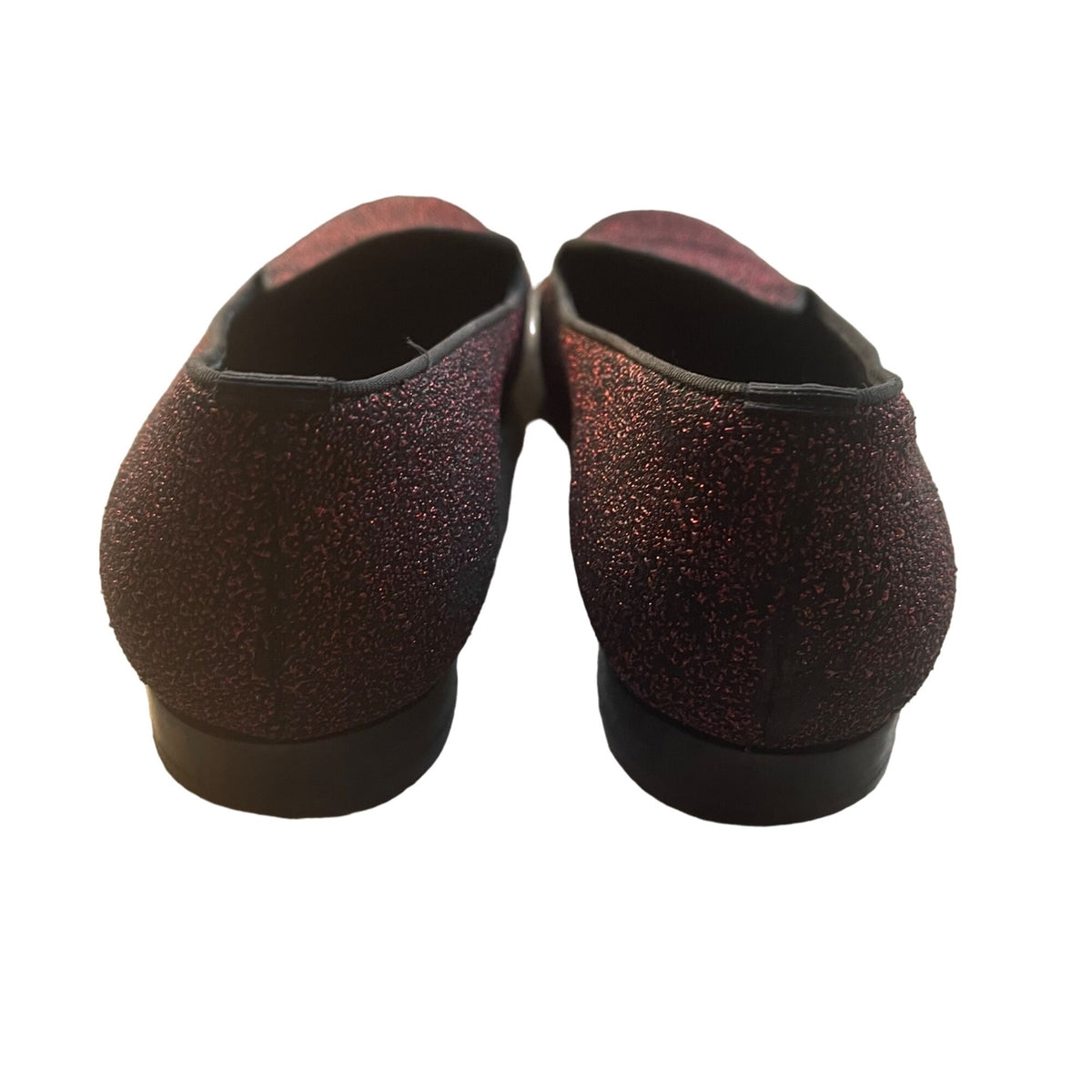 YSL Yves Saint Laurent Rouge Orient Glitter Slipper Flats