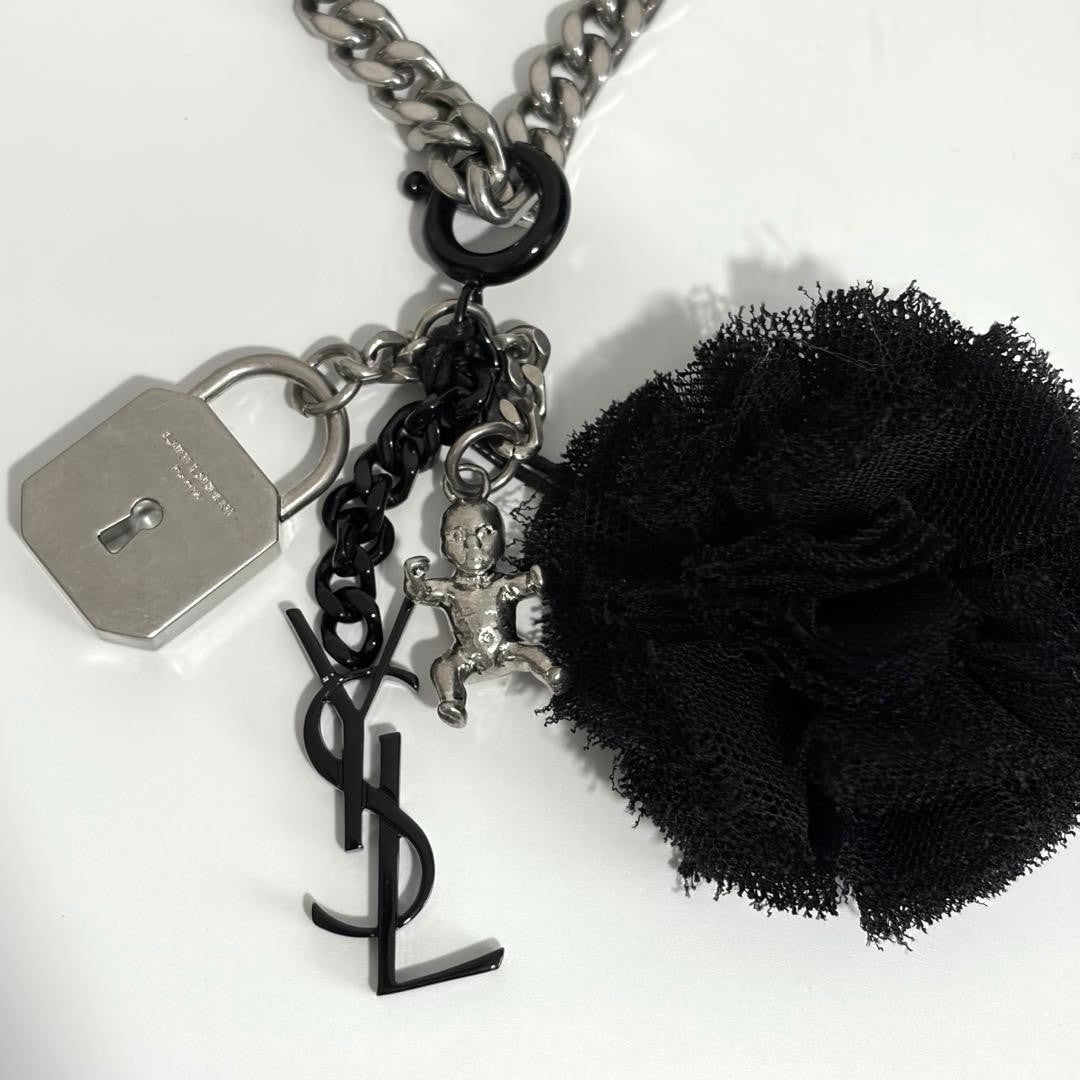 Yves Saint Laurent Extreme Paris Shoulder Bag, Black