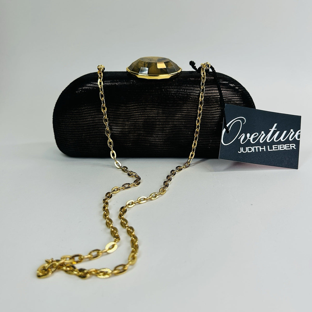 Judith Leiber Moire Classic Clutch Evening Bag