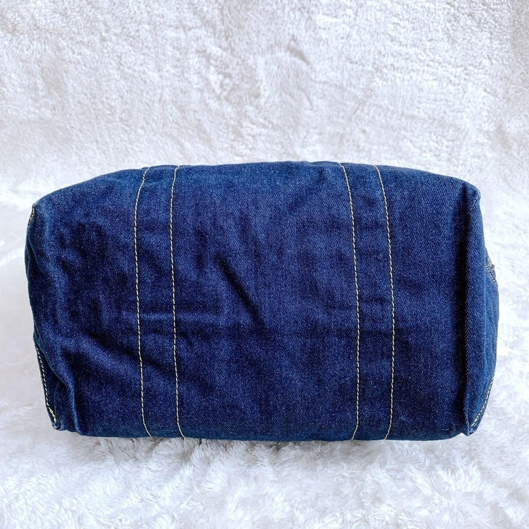 Polo Ralph Lauren Polo Bear Patchwork Denim Tote Bag, Indigo Canvas