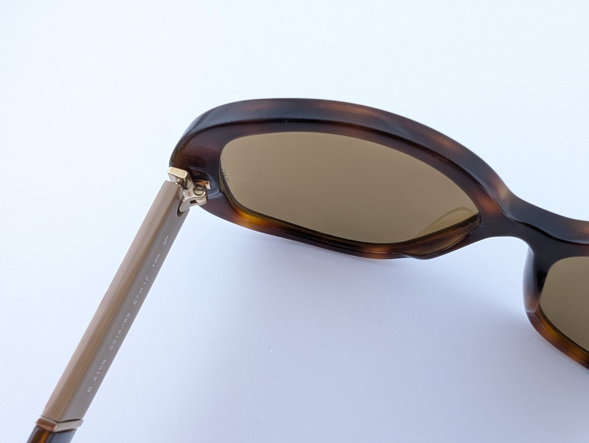 Burberry Brown Tortoise Sunglasses