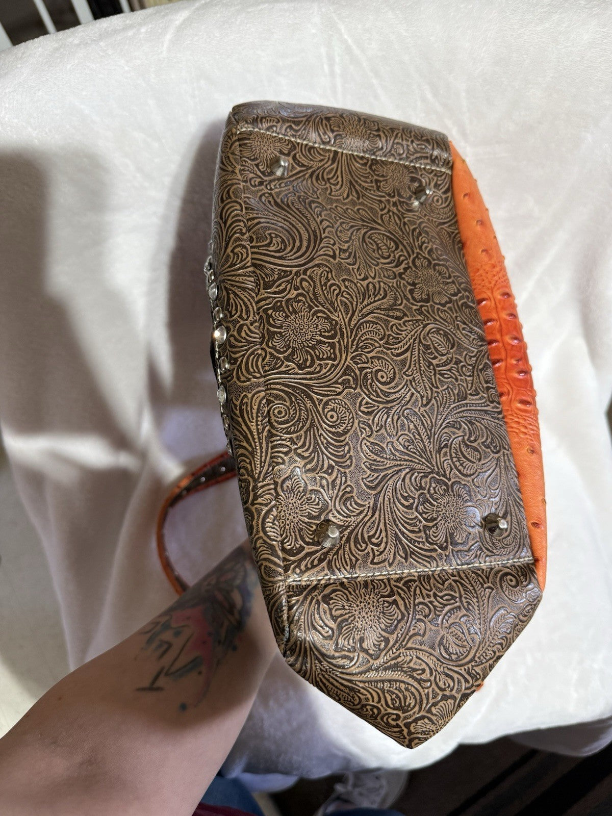 Blazin Roxx Western Purse with Three Outer Pockets