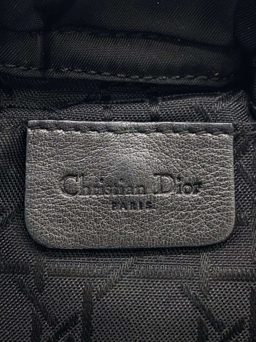 Dior Malice Pearl Hand Bag Black W12in. Authentic Vintage