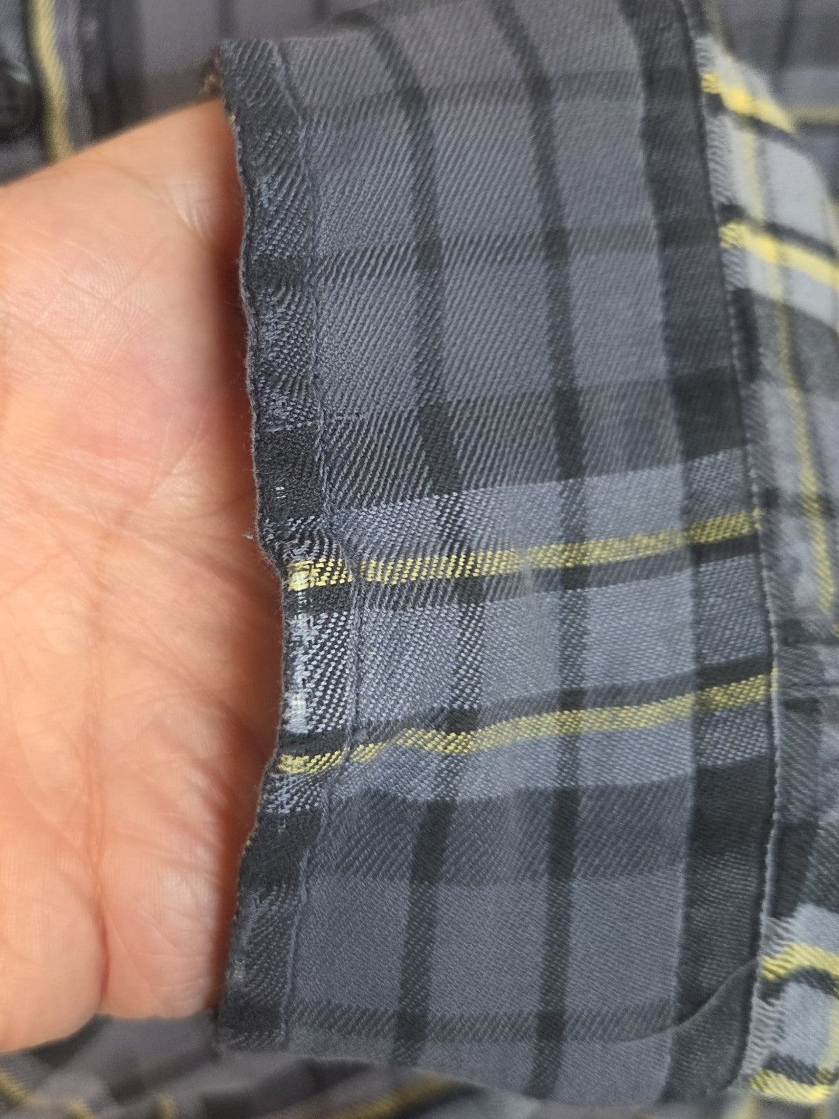 Polo Sport Ralph Lauren Flannel Shirt Blue Plaid 1990s XXL