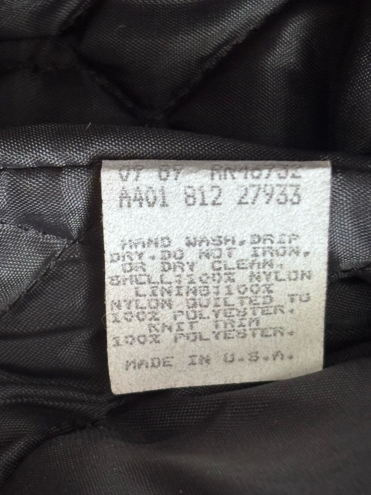Chalk Line 1980s 49ers Black Satin Jacket XL