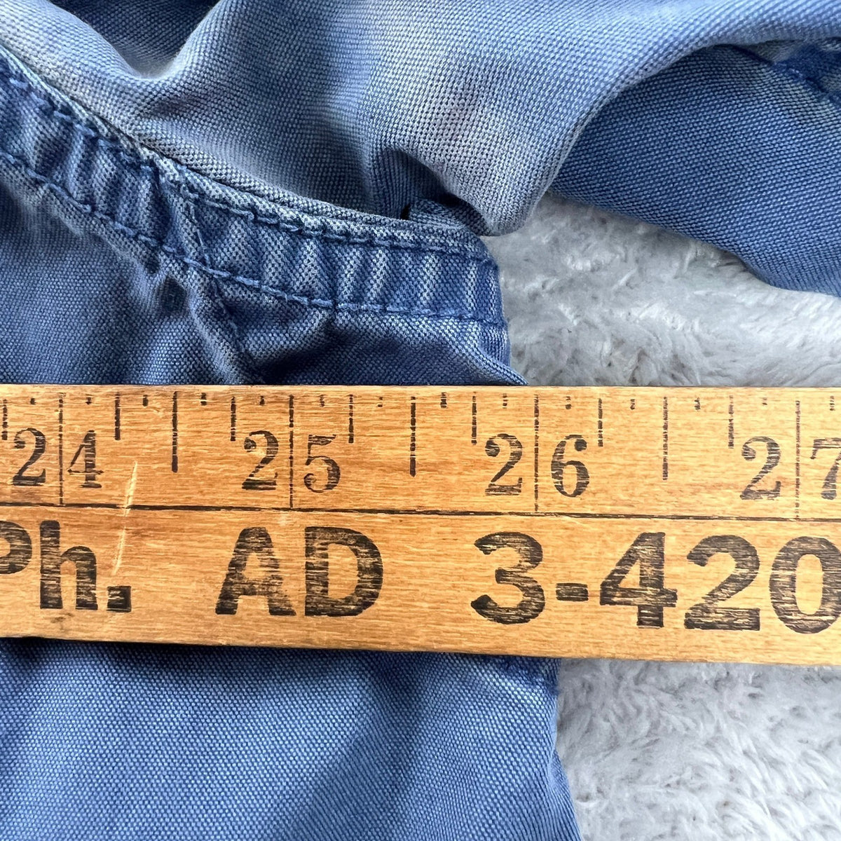 Polo Ralph Lauren Vintage Hooded Windbreaker Blue Cotton Canvas 2XL