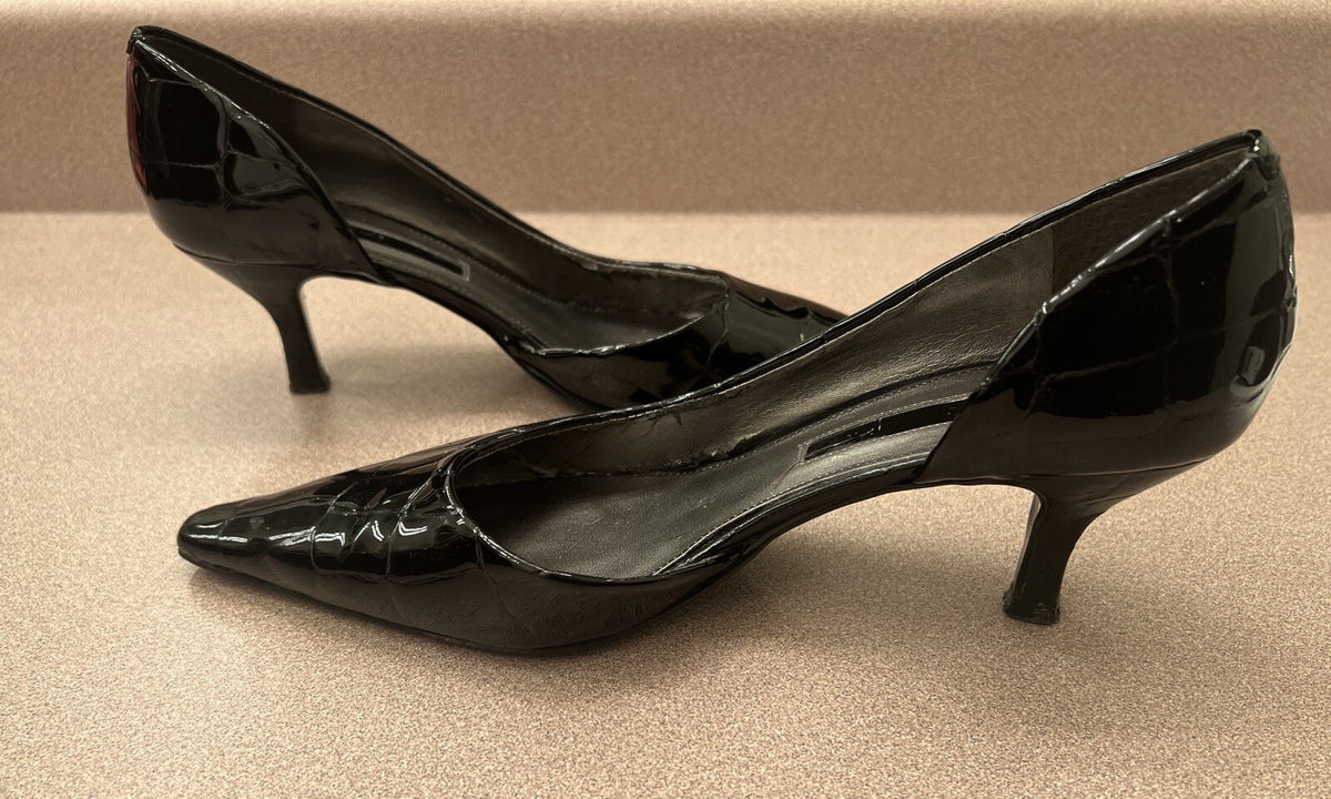 Bandolino Black Patent Leather Pumps Size 8.5
