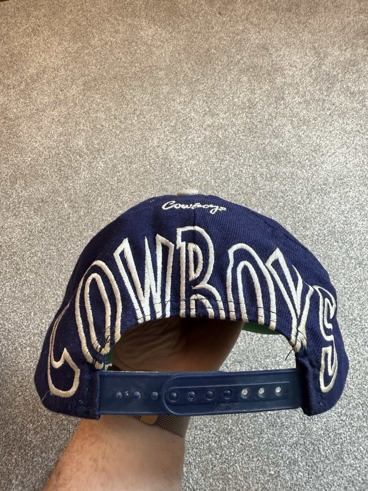 Vintage Dallas Cowboys Tupac Snapback Hat 1990s