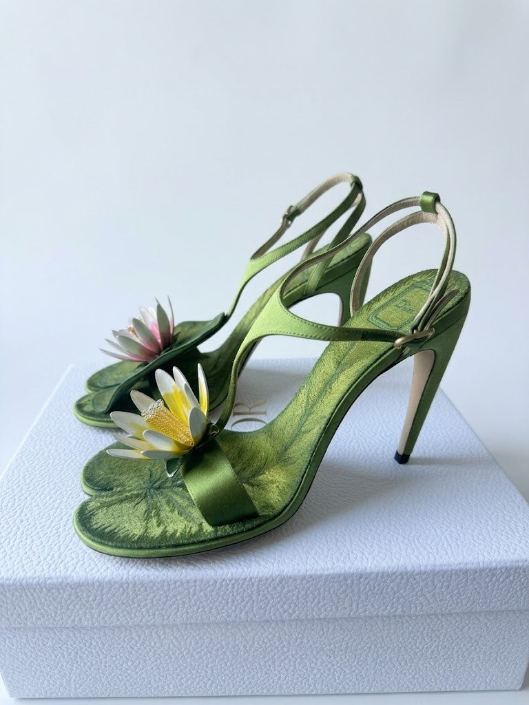 Dior Nymphéas Heeled Sandal