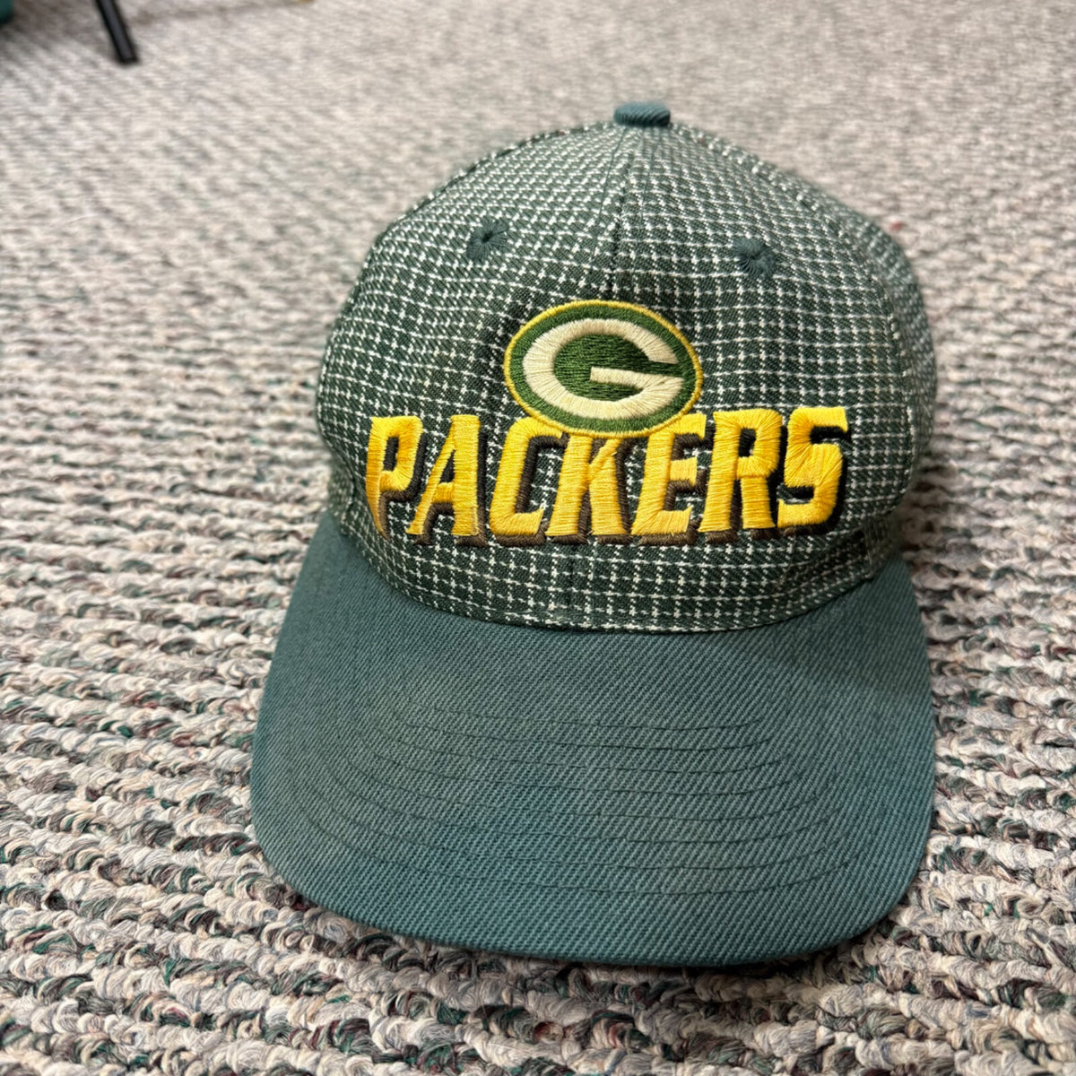 Green Bay Packers Pro Line 1990s Athletic Cap Green
