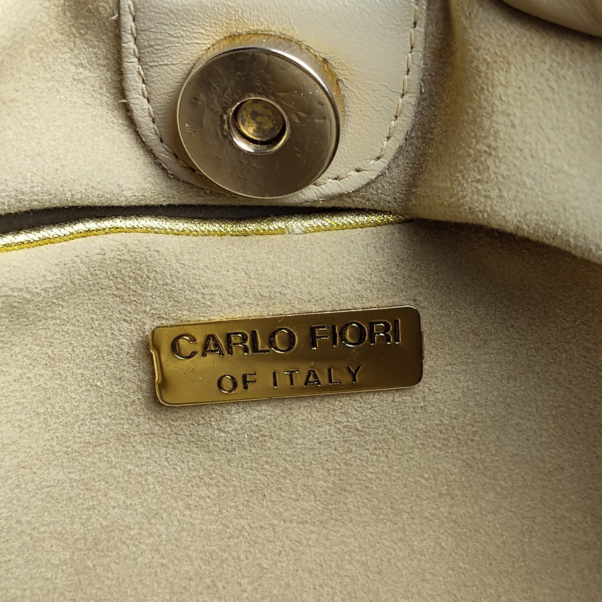 Carlo Fiori 1980s Snakeskin Patchwork Leather Shoulder Bag