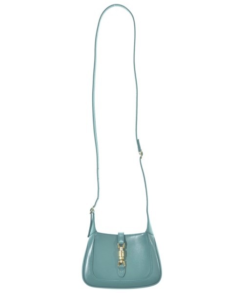Gucci Jackie 1961 2Way Shoulder Bag in Light Blue Leather