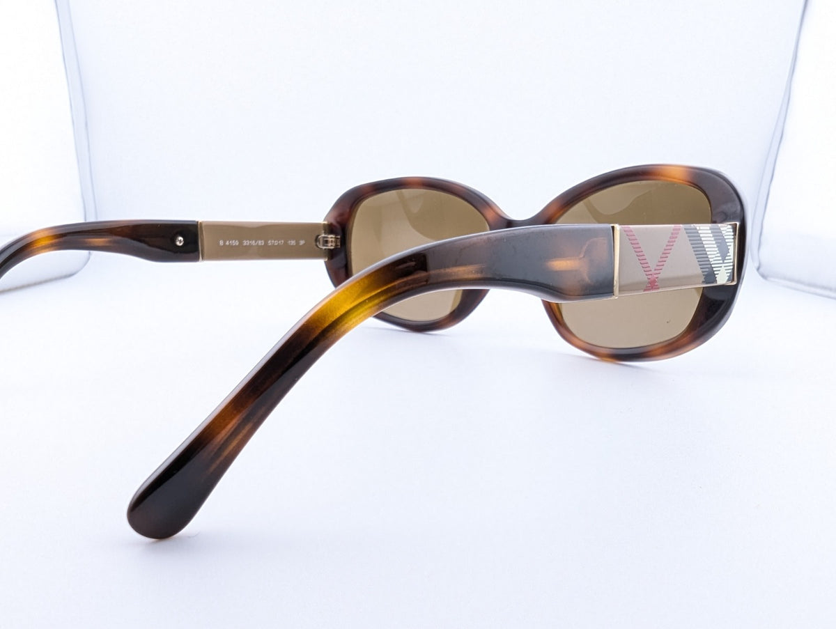 Burberry Brown Tortoise Sunglasses