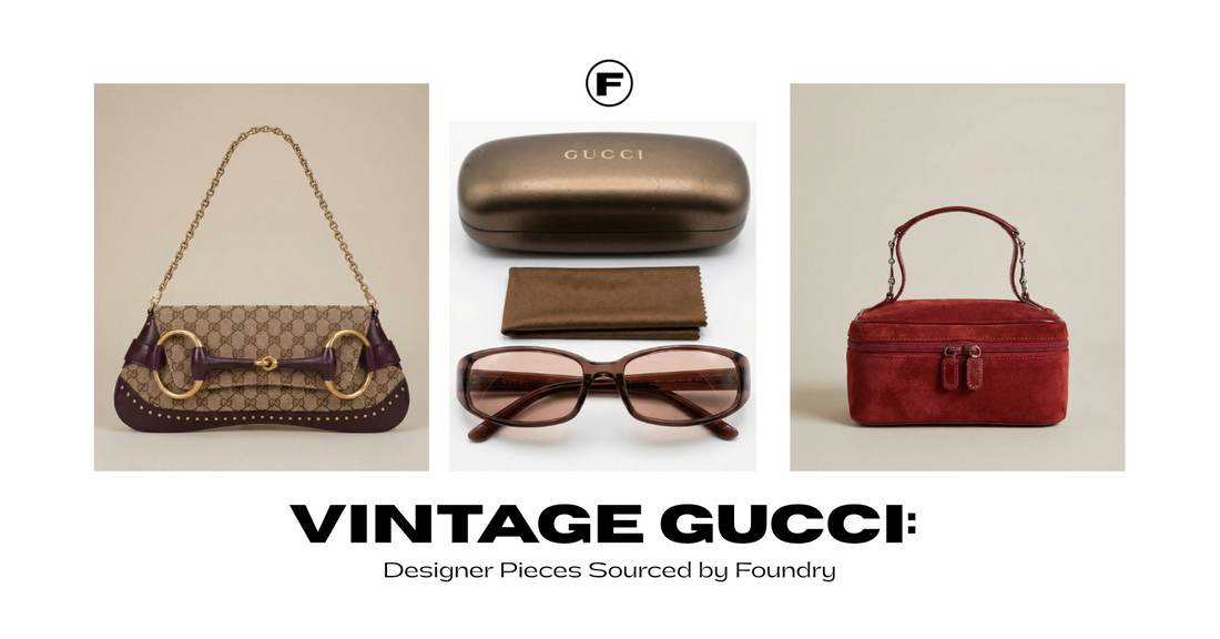 Vintage Gucci: Timeless Designer Pieces, Curated by Foundry
