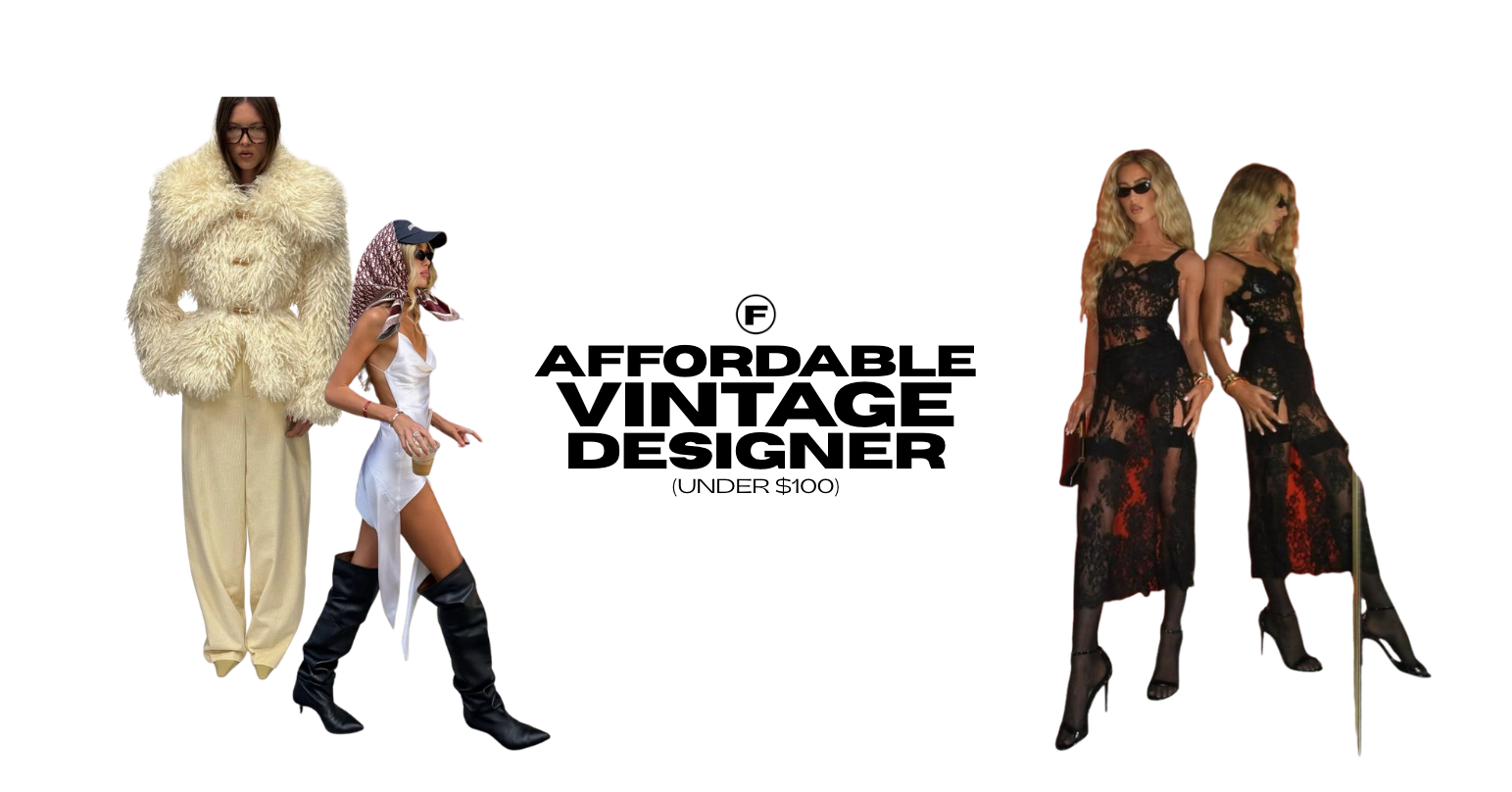 Affordable Vintage Designer Clothing Under $100 That Actually Looks Expensive