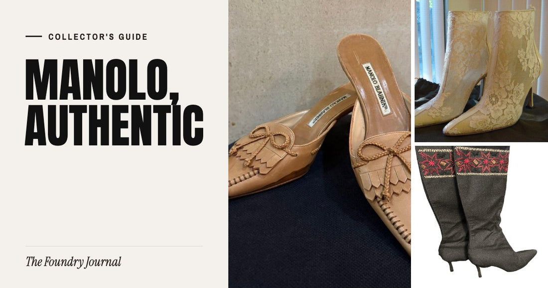 Manolo, Authentic: Collector's Guide from The Foundry Journal