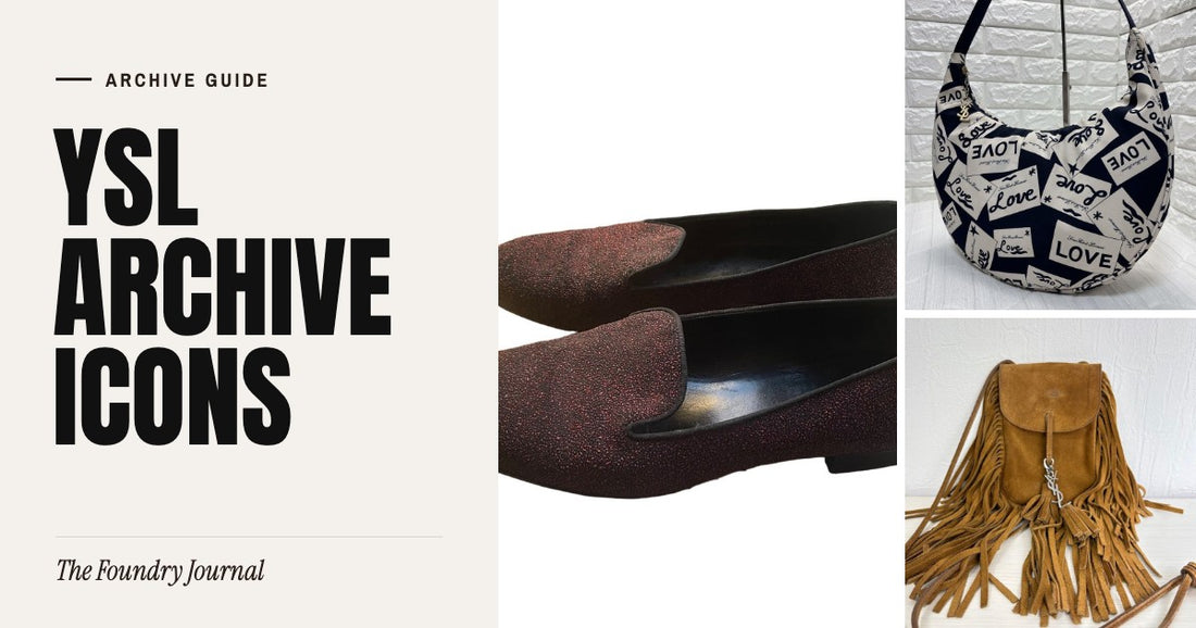 YSL Archive Icons: Archive Guide from The Foundry Journal