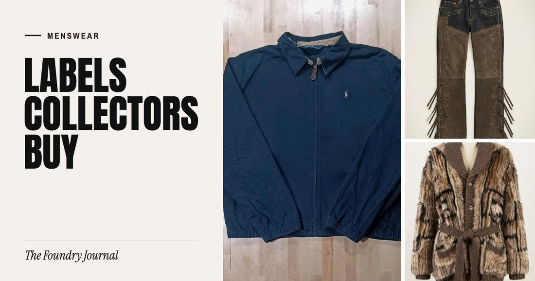 Labels Collectors Buy: Menswear from The Foundry Journal