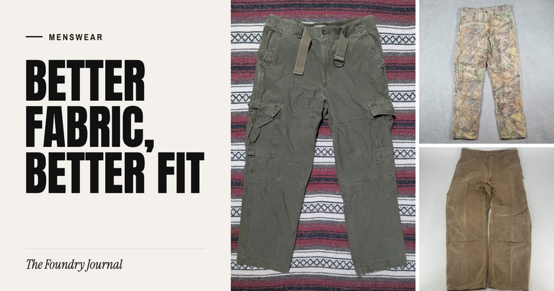 Better Fabric, Better Fit: Menswear from The Foundry Journal
