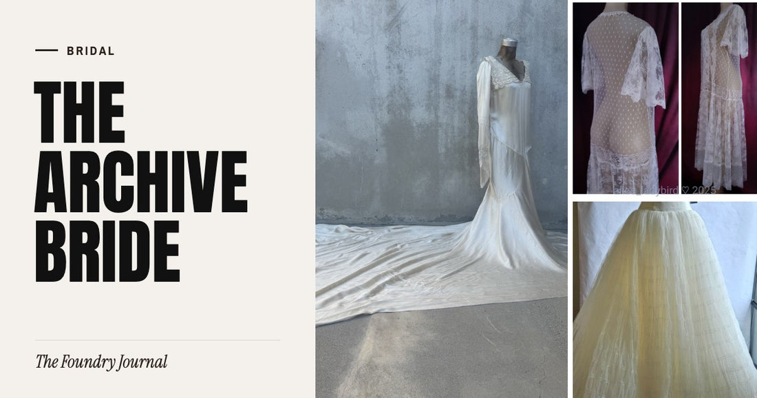 The Archive Bride: Bridal from The Foundry Journal