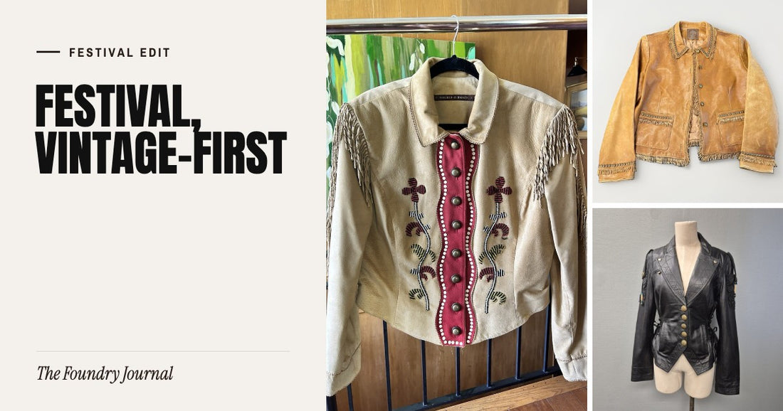 Festival, Vintage-First: Festival Edit from The Foundry Journal