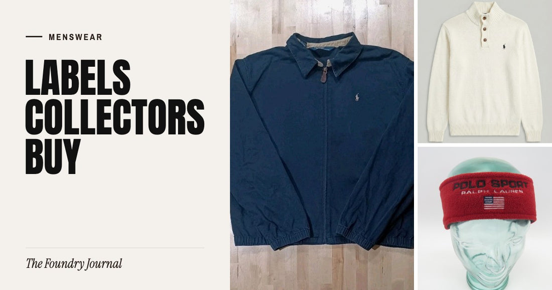 Labels Collectors Buy: Menswear from The Foundry Journal