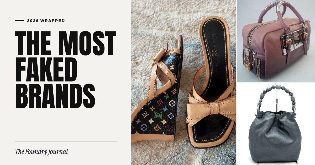 The Most Faked Brands: 2026 Wrapped from The Foundry Journal
