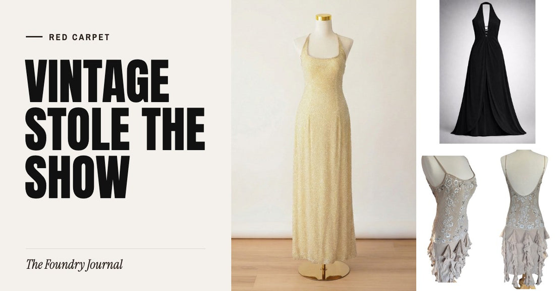 Vintage Stole the Show: Red Carpet from The Foundry Journal