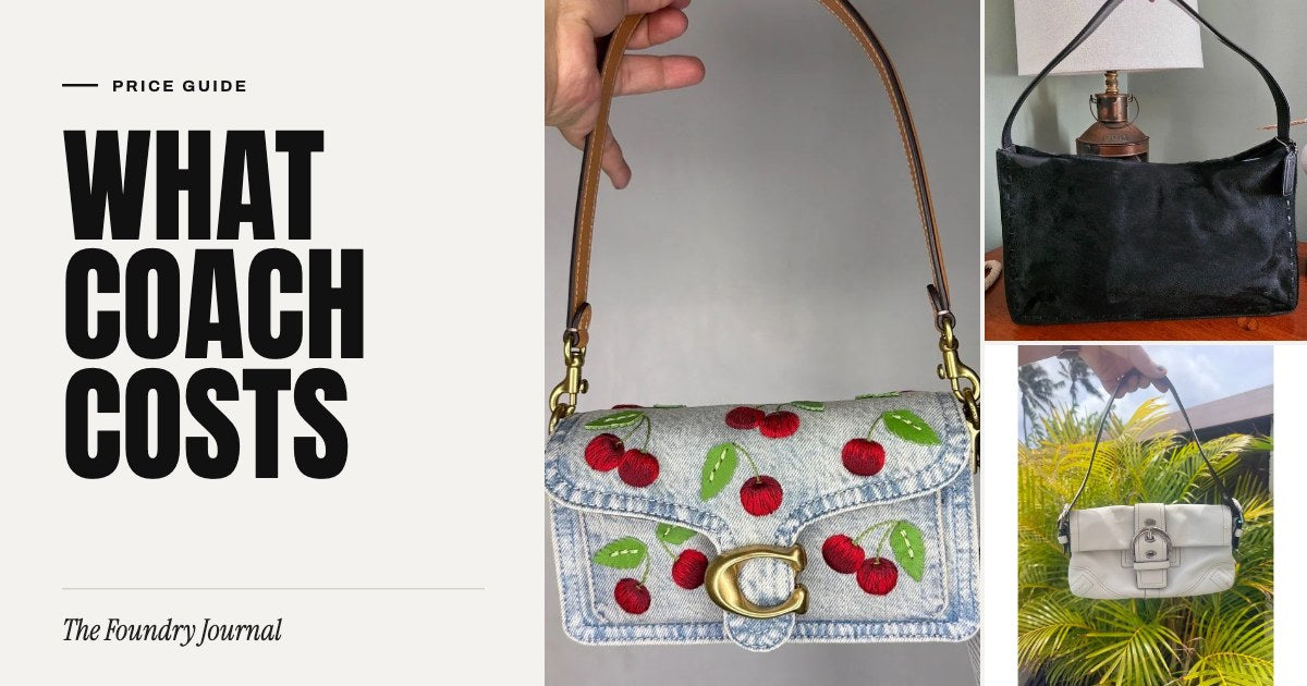 What Coach Costs: Price Guide from The Foundry Journal