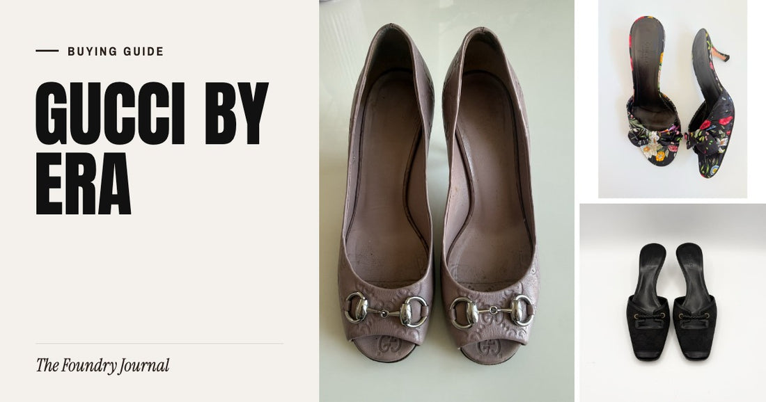 Gucci by Era: Buying Guide from The Foundry Journal
