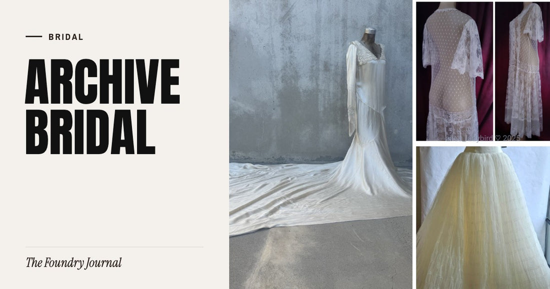 Archive Bridal: Bridal from The Foundry Journal