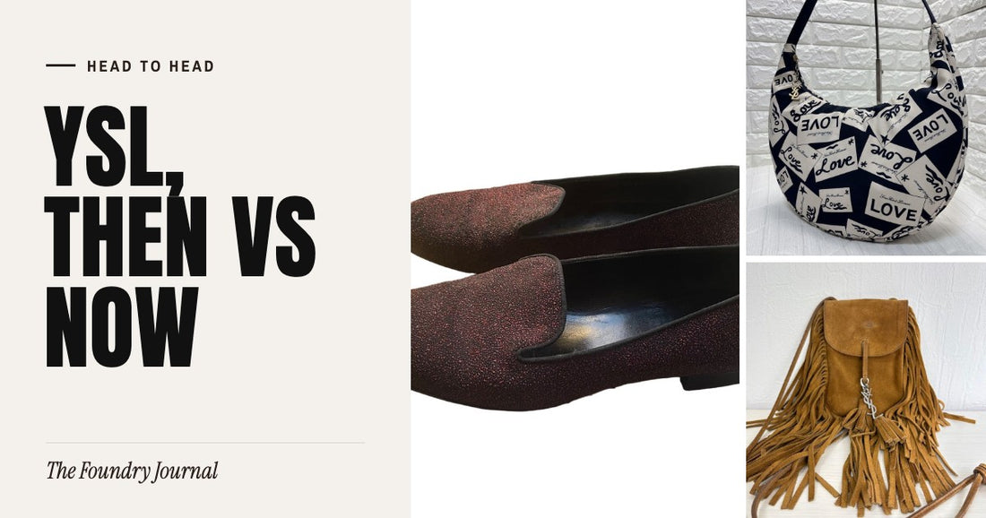 YSL, Then vs Now: Head to Head from The Foundry Journal