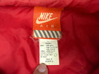Nike Air Varsity Jacket, Red & Black Wool and Leather