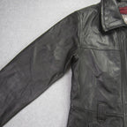 Wilsons Leather Jacket - Black Leather with Removable Thinsulate Liner