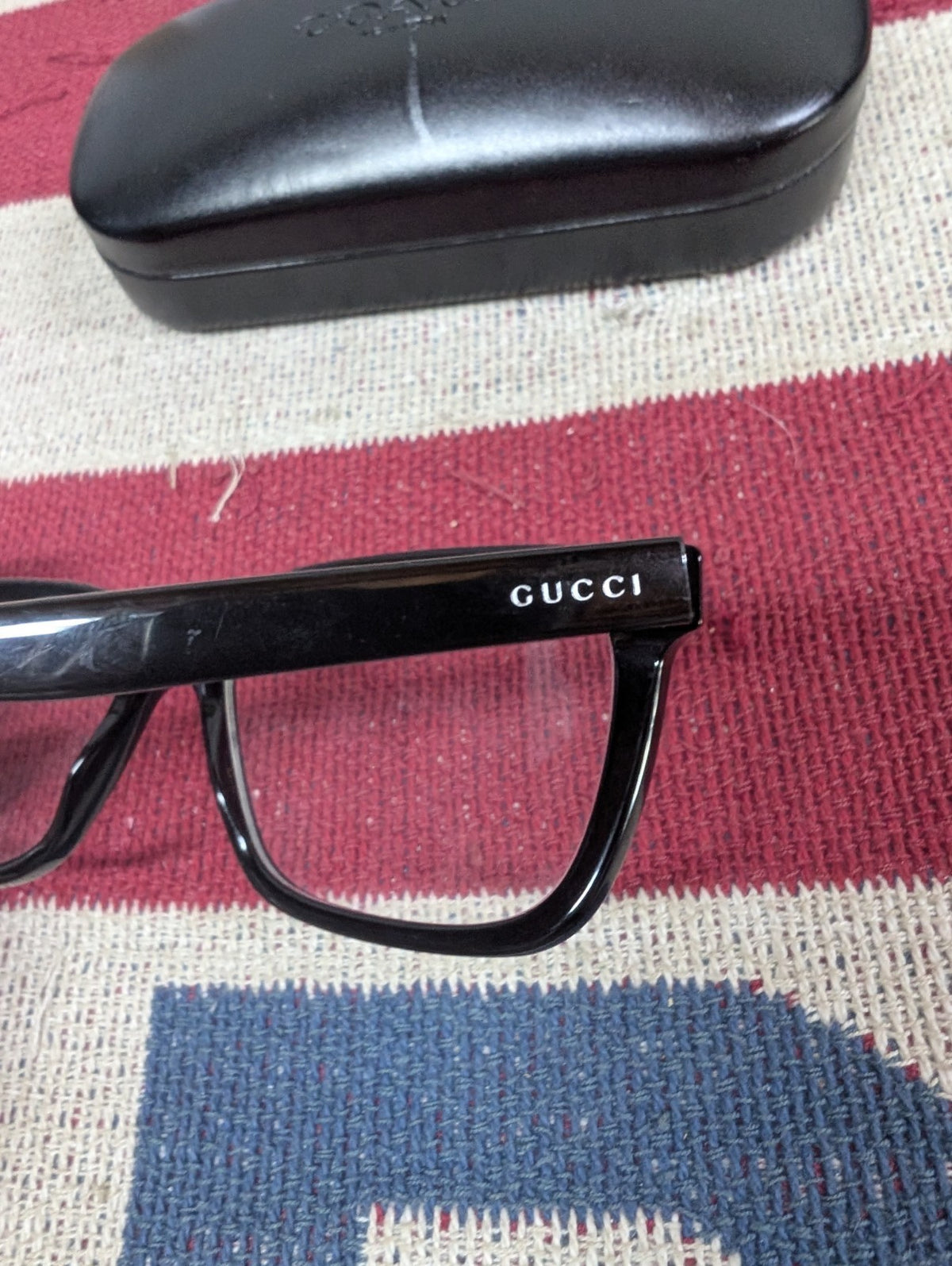 Gucci GG0166O Eyeglasses Frame in Black