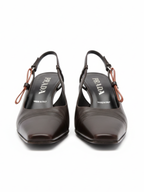 Vintage Prada Kitten Heel Pumps (Early 2000s Era)