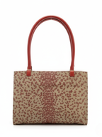 Vintage Bottega Veneta Pony Hair Shoulder Bag — Neutral Animal Print