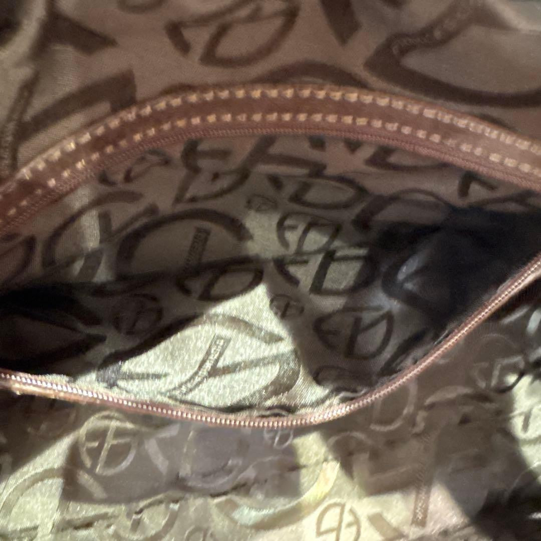 Francesco Biasia Leather Tote Bag, Brown