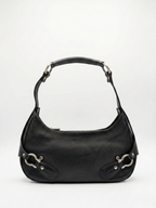 Vintage Burberry Leather Shoulder Bag