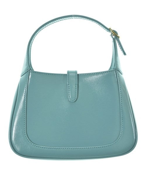 Gucci Jackie 1961 2Way Shoulder Bag in Light Blue Leather