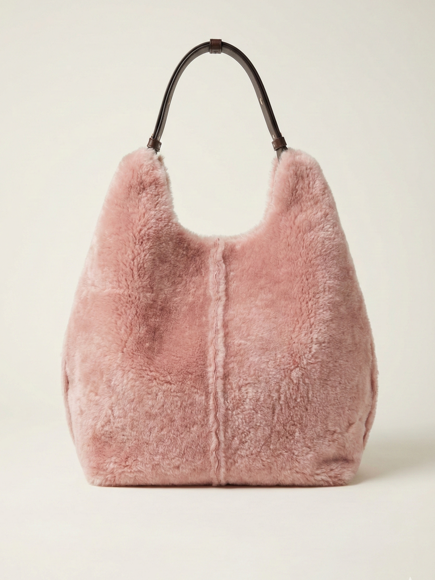 Vintage Anita Bilardi Faux Fur Tote Bag