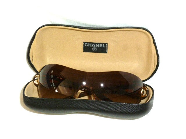 Chanel 4146 Oversized Wraparound Sunglasses