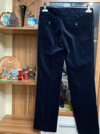 Gucci Indigo Velvet Straight Trousers