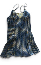 Victoria's Secret Silk Robe in Black and Tan