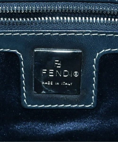Fendi Shoulder Bag, Beige & Black Patterned