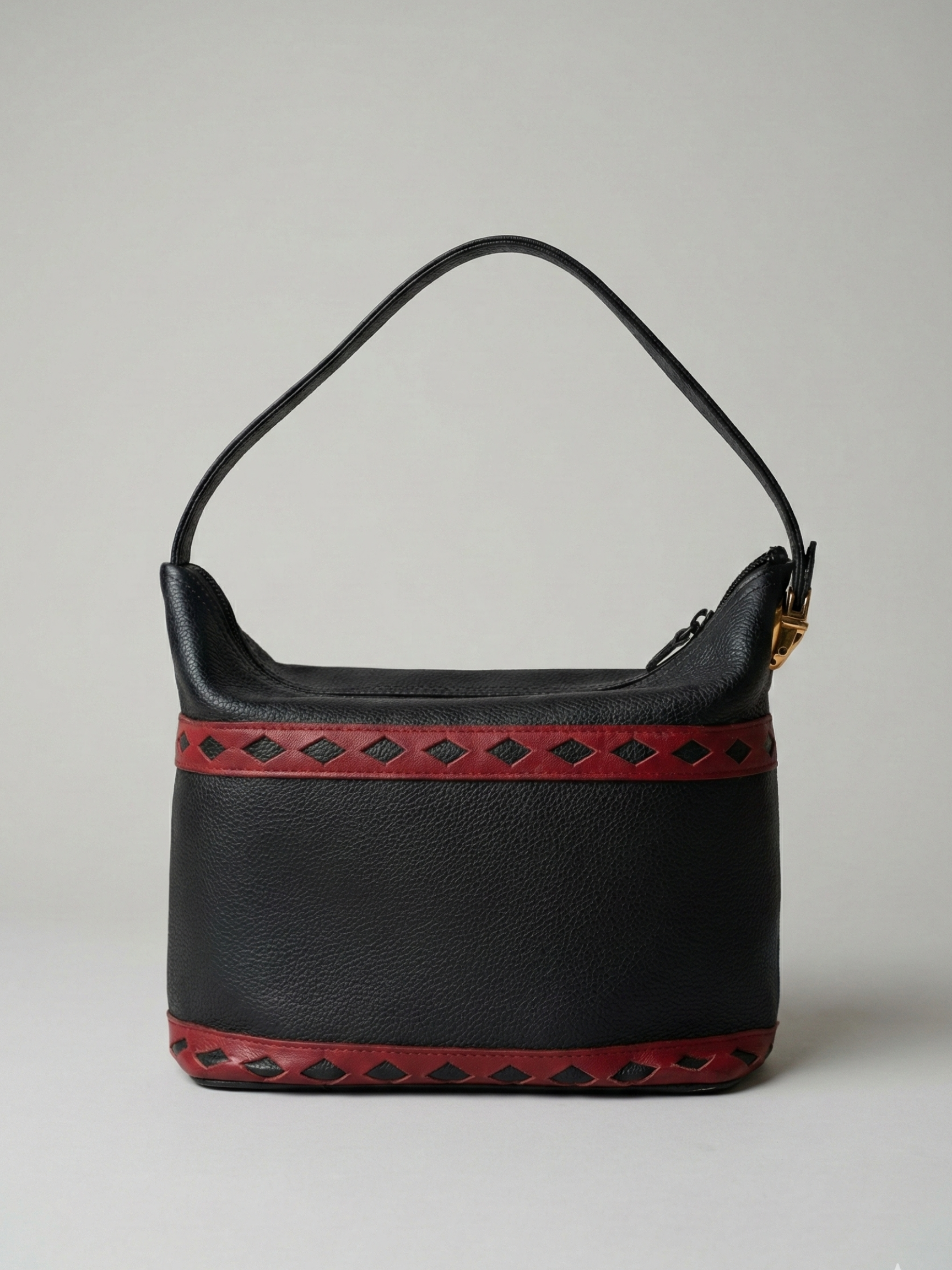 Vintage Japanese YSL Cutout Vanity Handbag